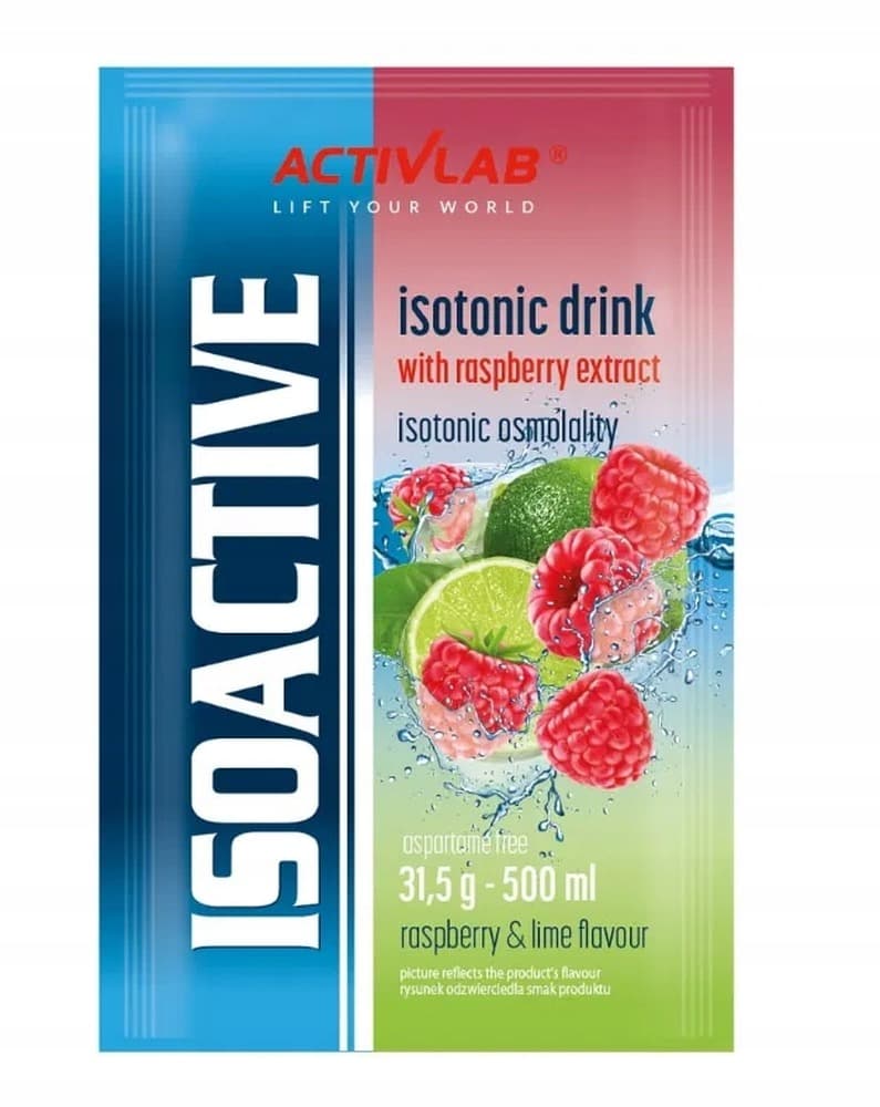 Napój izotoniczny Iso Active Activlab malina-limonka 31,5 g