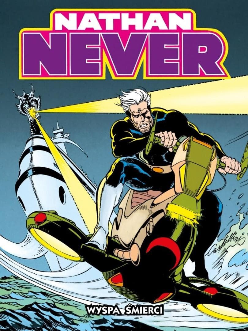 Nathan Never Wyspa śmierci Tom 4 Bepi Vigna Stefano Casini
