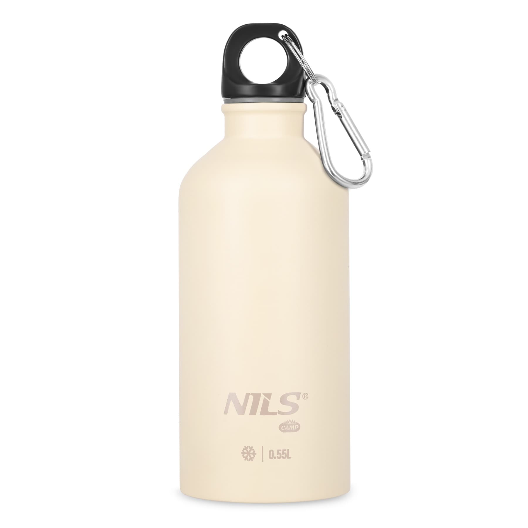Butelka turystyczna NILS CAMP beżowa 550 ml