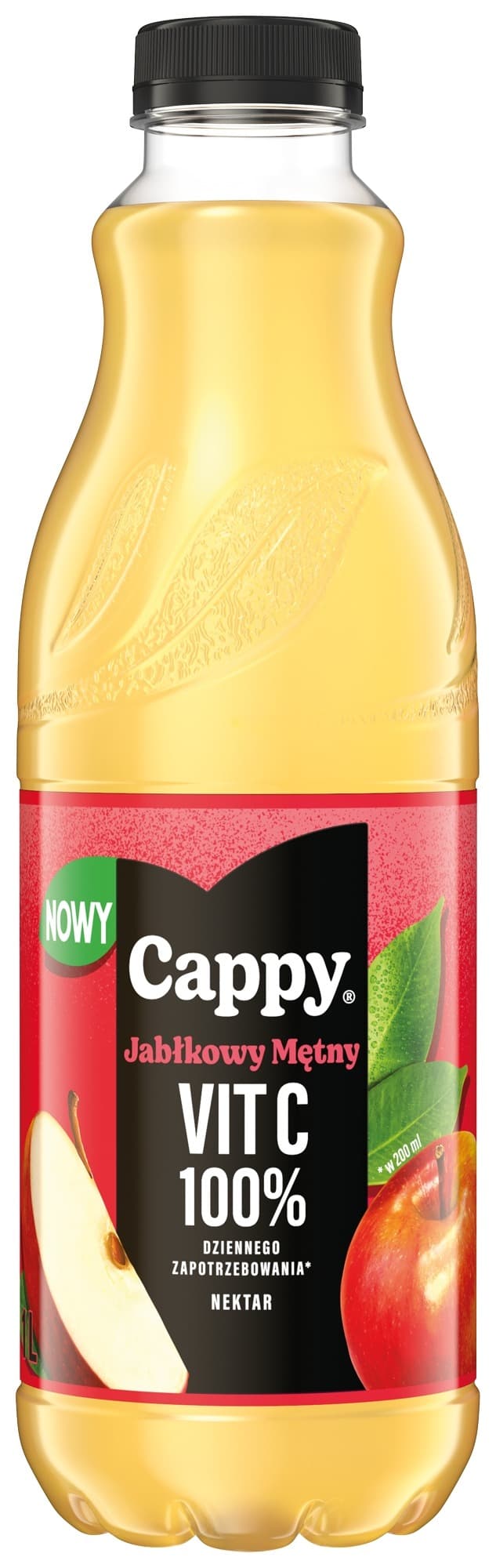 Nektar jabłkowy mętny Cappy 1 l