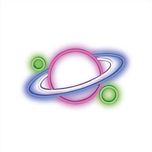 Neon LED Planet do dekoracji pokoju, biura, sklepu