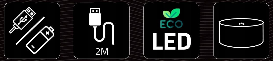 Neon LED stojące serce Manta