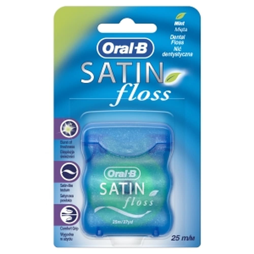 Nić dentystyczna Oral-B Satin Floss 25 m