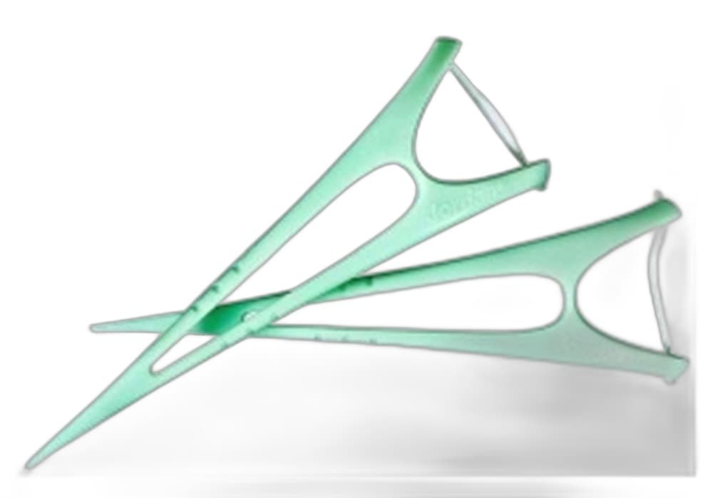 Nici dentystyczne z uchwytem Jordan Easy Reach 25 sztuk