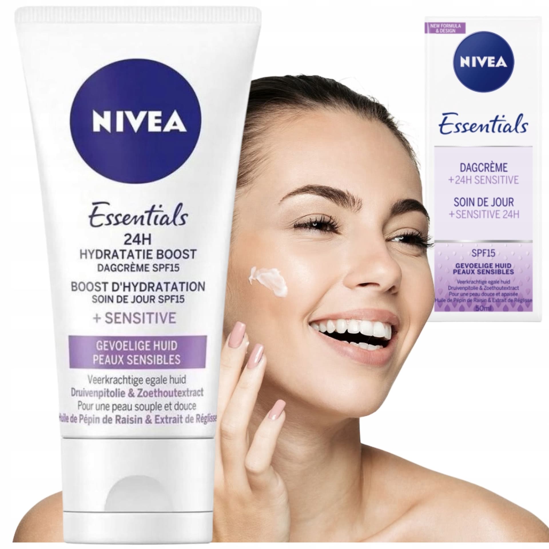 NIVEA Krem do Twarzy na Dzień Pielęgnująco-Odżywczy 50ml