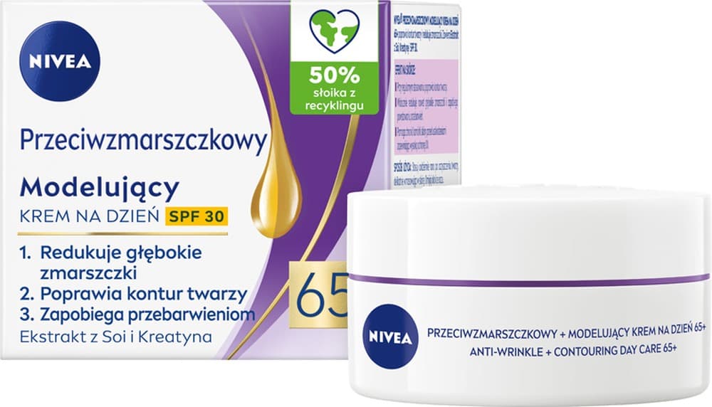NIVEA Krem Przeciwzmarszczkowy 65+ na Noc 50ml