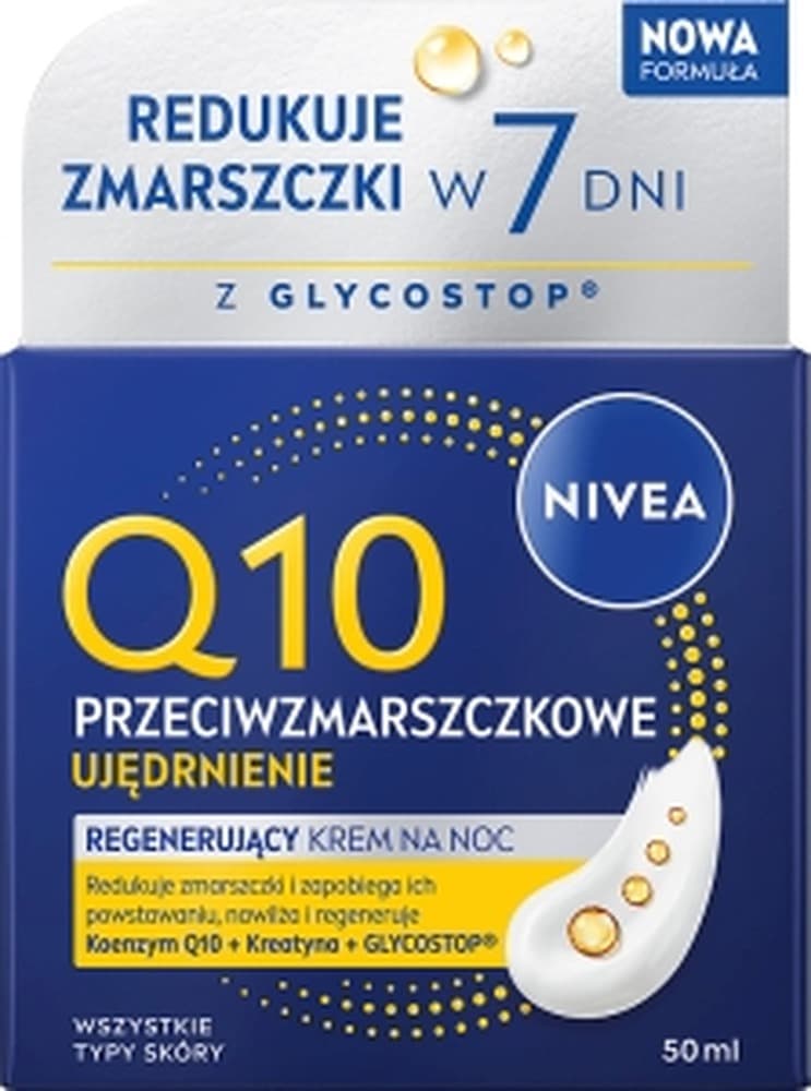 Nivea Q10 Power Ujędrniający Krem na Noc 50 ml