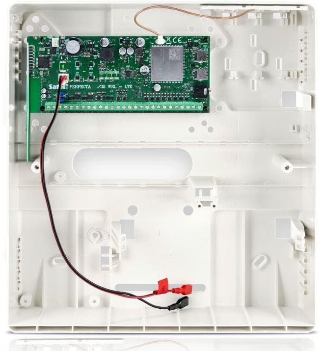 Zestaw alarmowy SATEL PERFECTA 32-WRL LTE - płyta główna, antena, obudowa