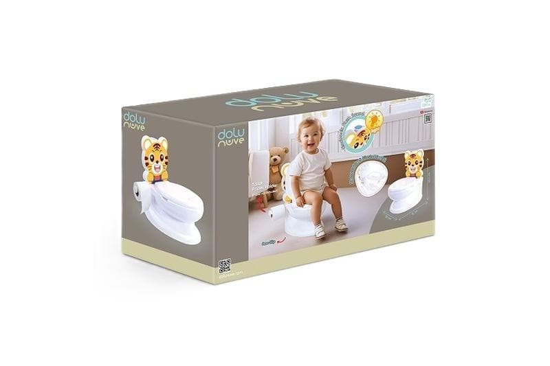 Edukacyjny nocnik Tygrysek z efektami dźwiękowymi i świetlnymi