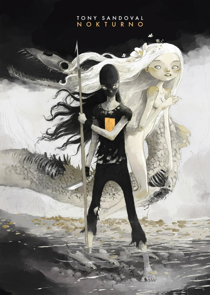 Nokturno Tony Sandoval komiks obyczajowy o przyjaźni i miłości