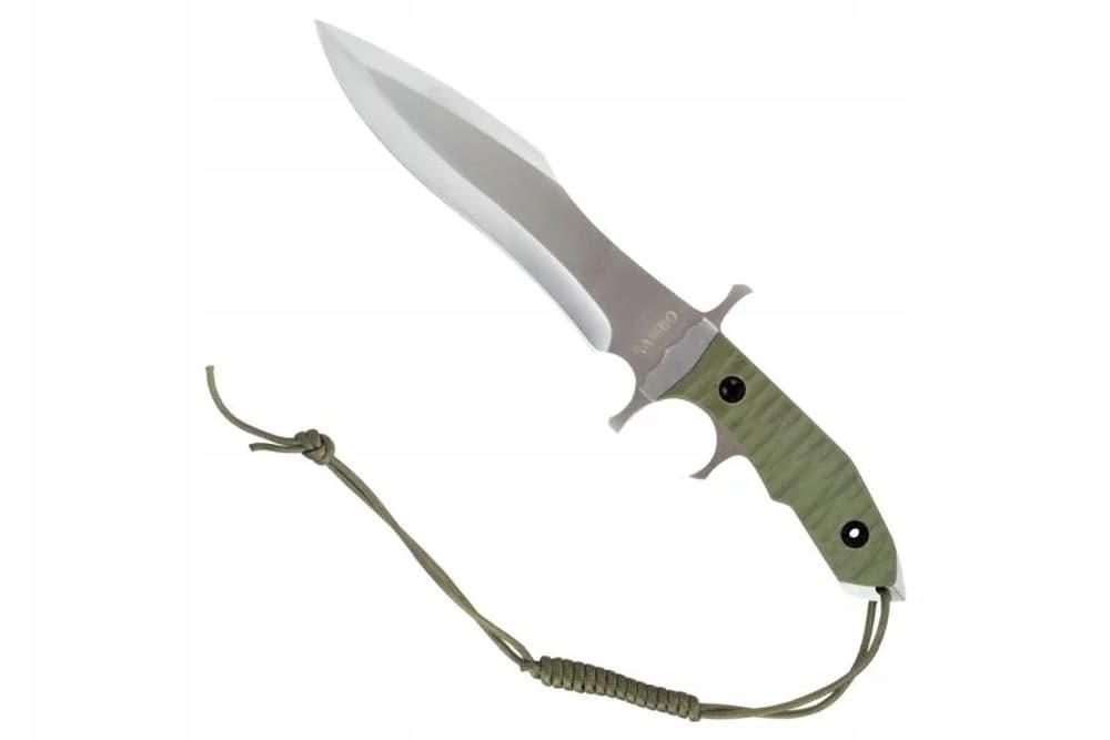 Nóż Rambo V Cinema Classic z pochwą skórzaną