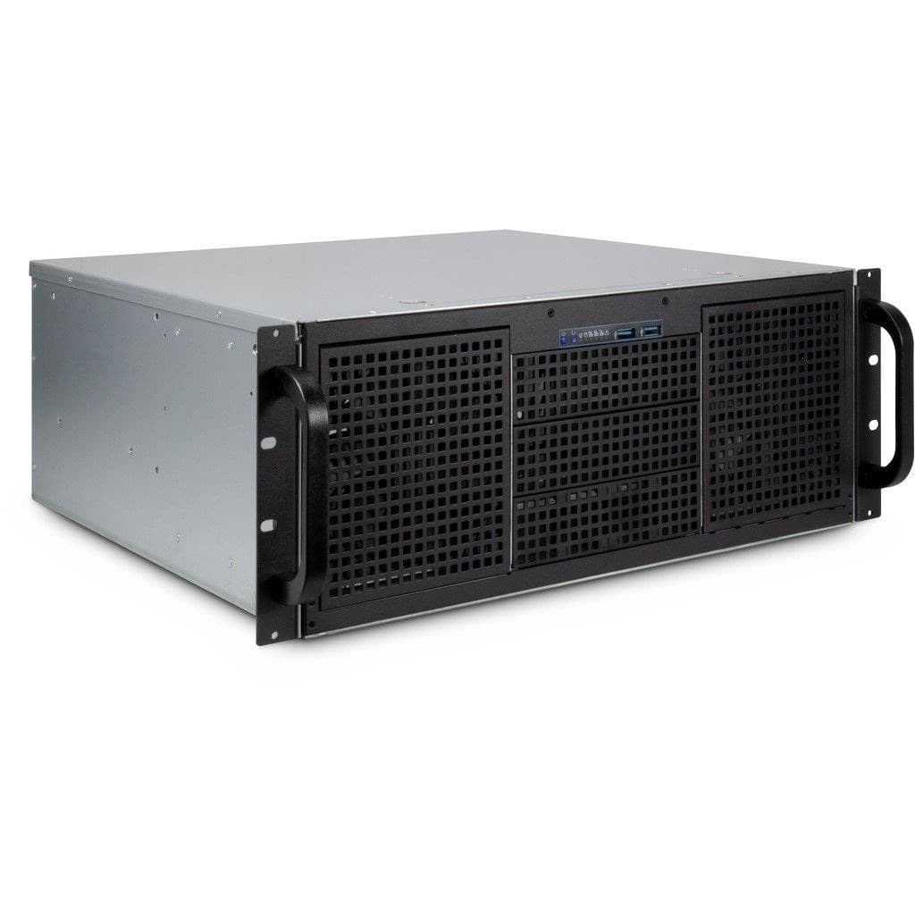 Obudowa serwerowa Inter-Tech 4U 40240 Rack ATX micro ATX Mini-ITX stalowa szara