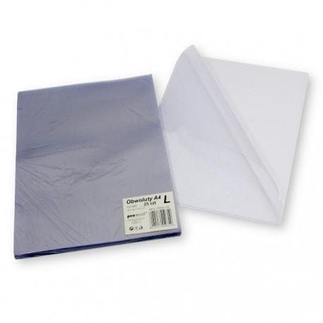 Obwoluta A4 155 mikronów krystaliczna 25 sztuk
