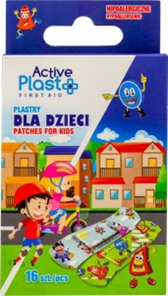 Ochraniacze na kolana dla dzieci Active Plplast A16