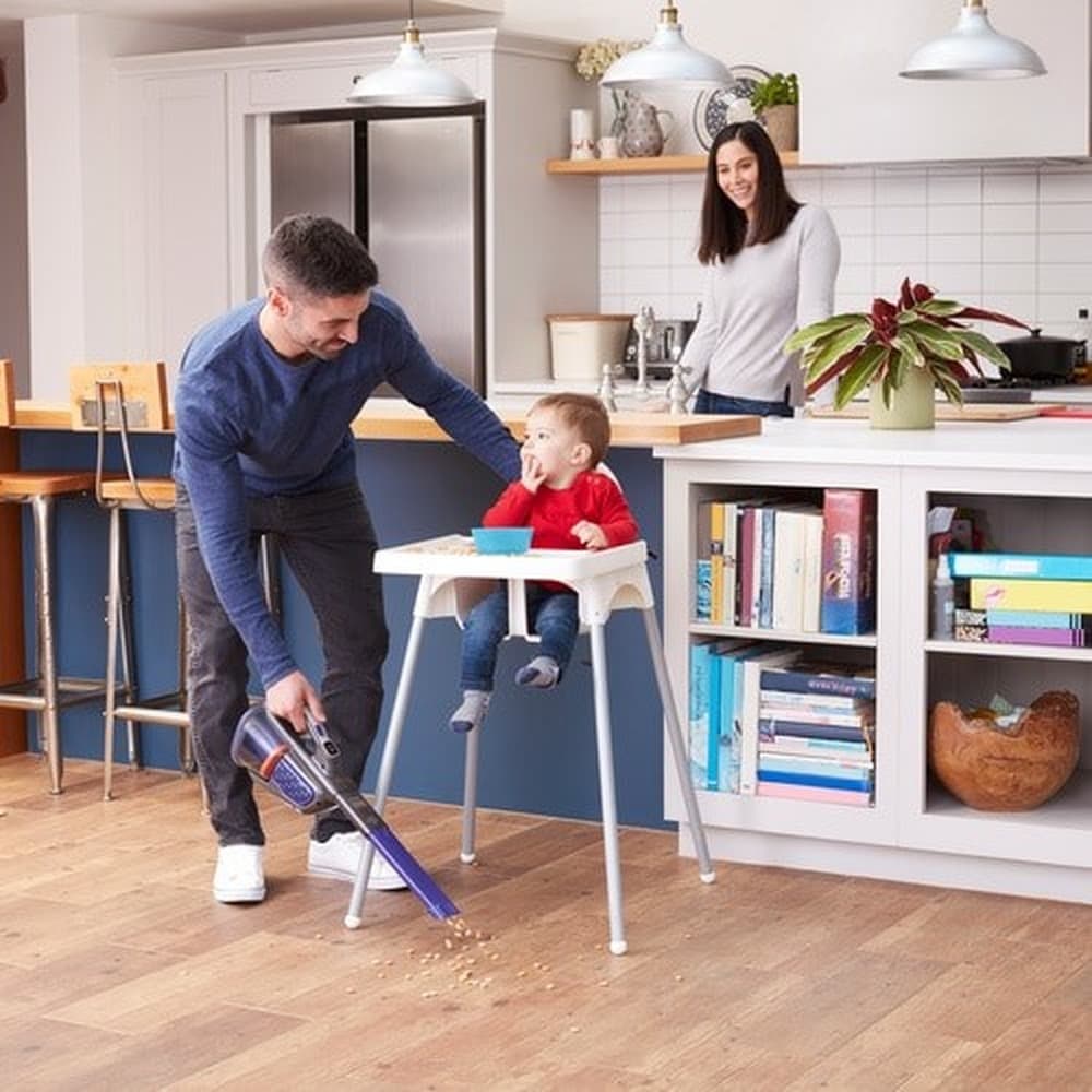 Odkurzacz ręczny akumulatorowy 18V do szybkiego sprzątania