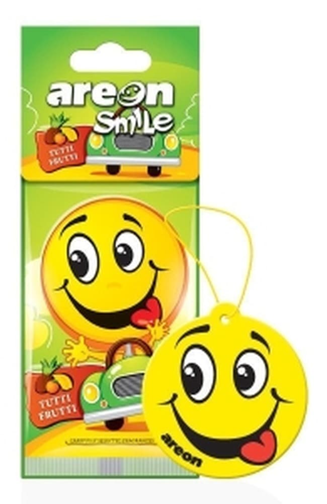 Odświeżacz powietrza Areon Car Zawieszka Dry Smile Tutti Frutti