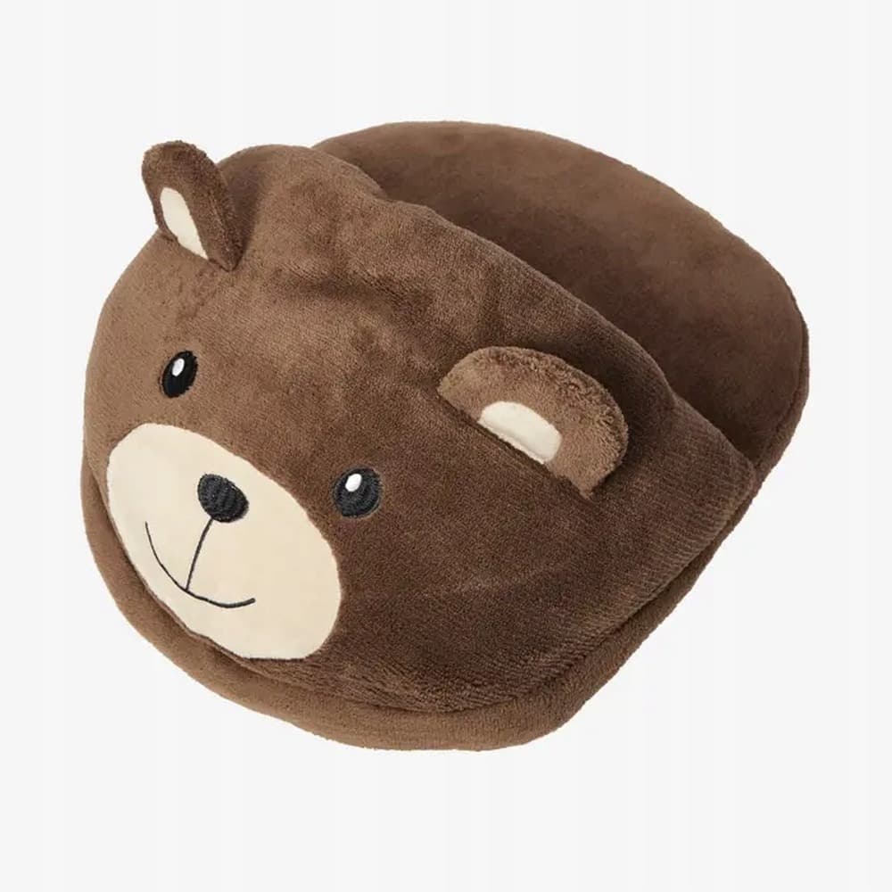 Ogrzewacz do stóp w kształcie misia zapewniający ciepło i komfort