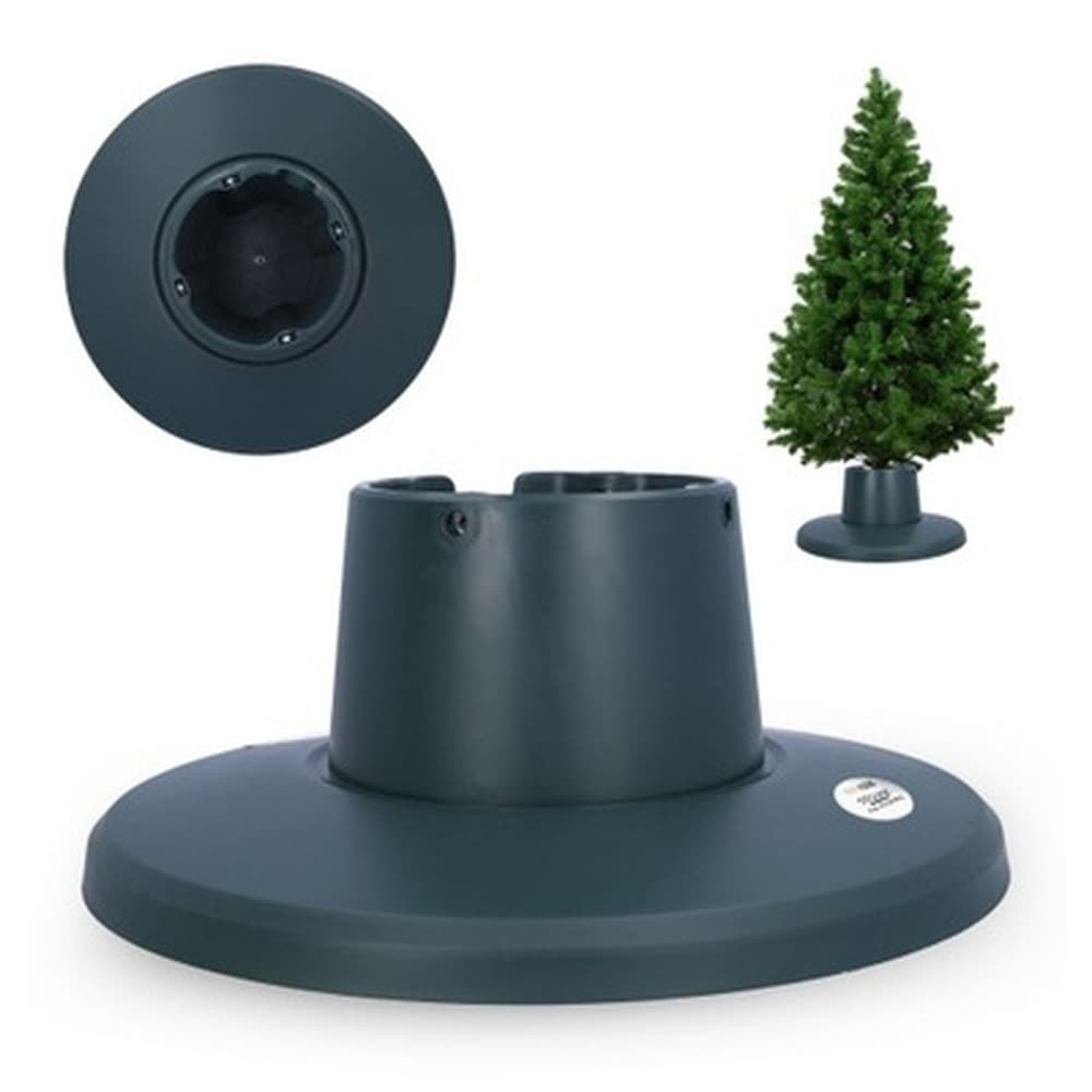 Okrągły stojak na choinkę z pojemnikiem na wodę - stabilny