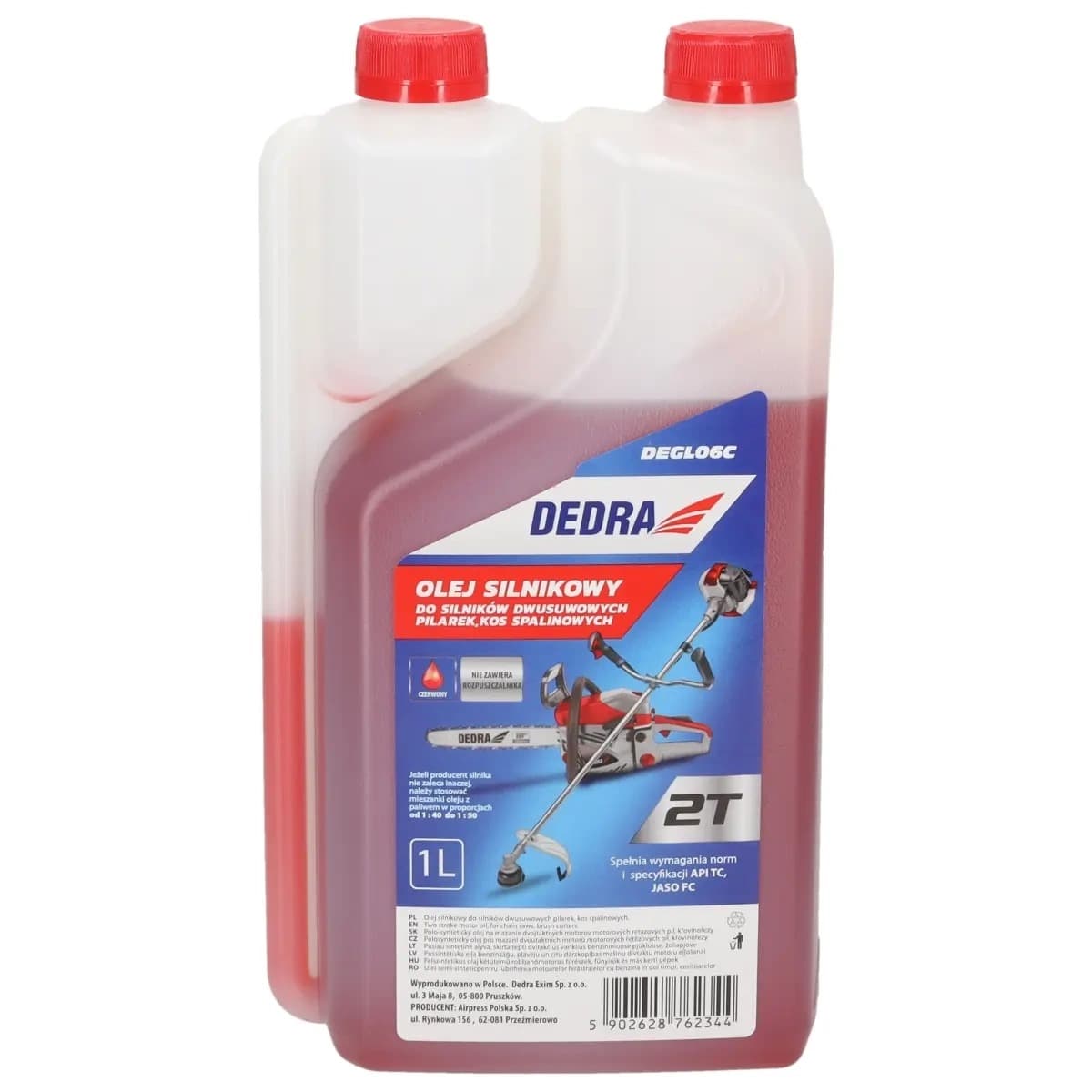 Olej do silników dwusuwowych do pilarek kos 1L z dozownikiem