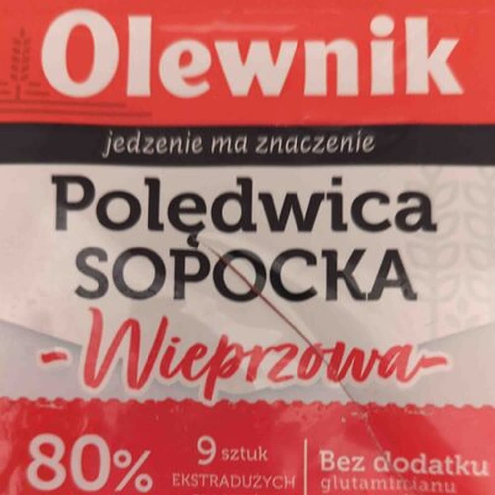 Olewnik Polędwica Sopocka - plastry, 100g