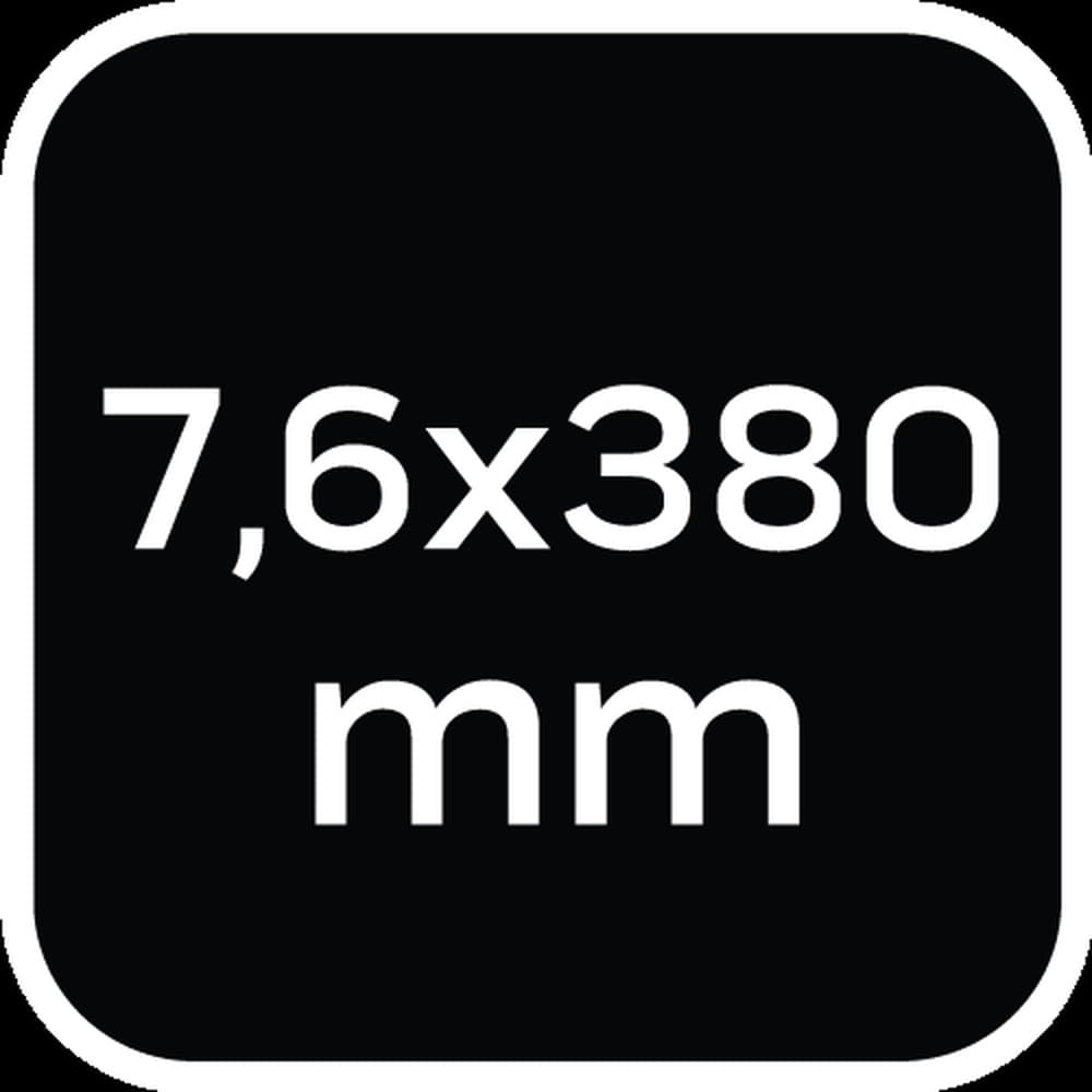 Opaski zaciskowe ogrodowe 7.6 x 380 mm brązowe 50 sztuk