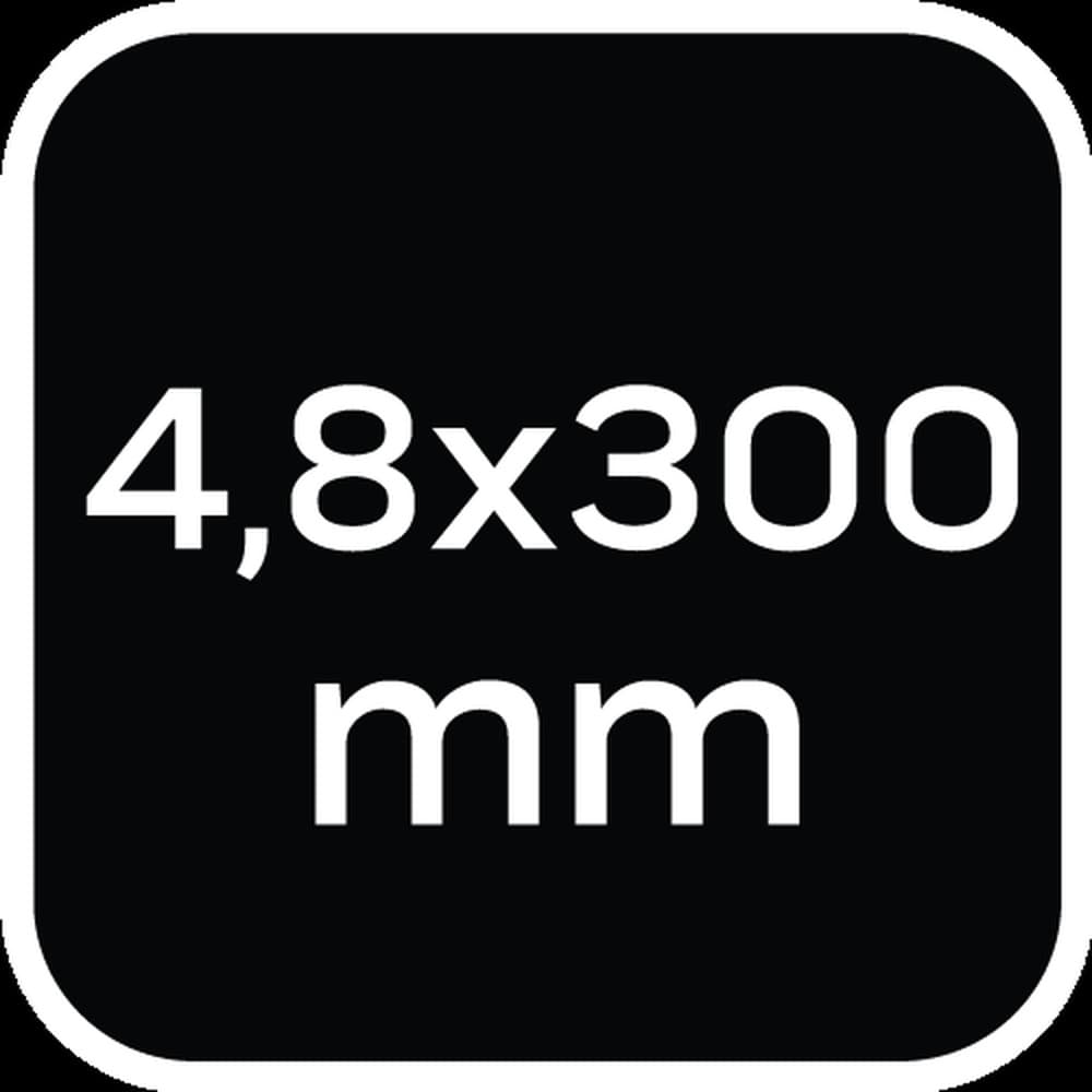 Opaski zaciskowe ogrodowe brązowe 4.8 x 300 mm 50 sztuk