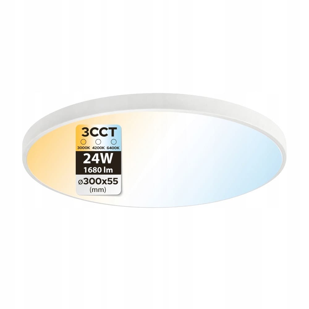 Oprawa sufitowa biała Hazel 13 do wnętrz