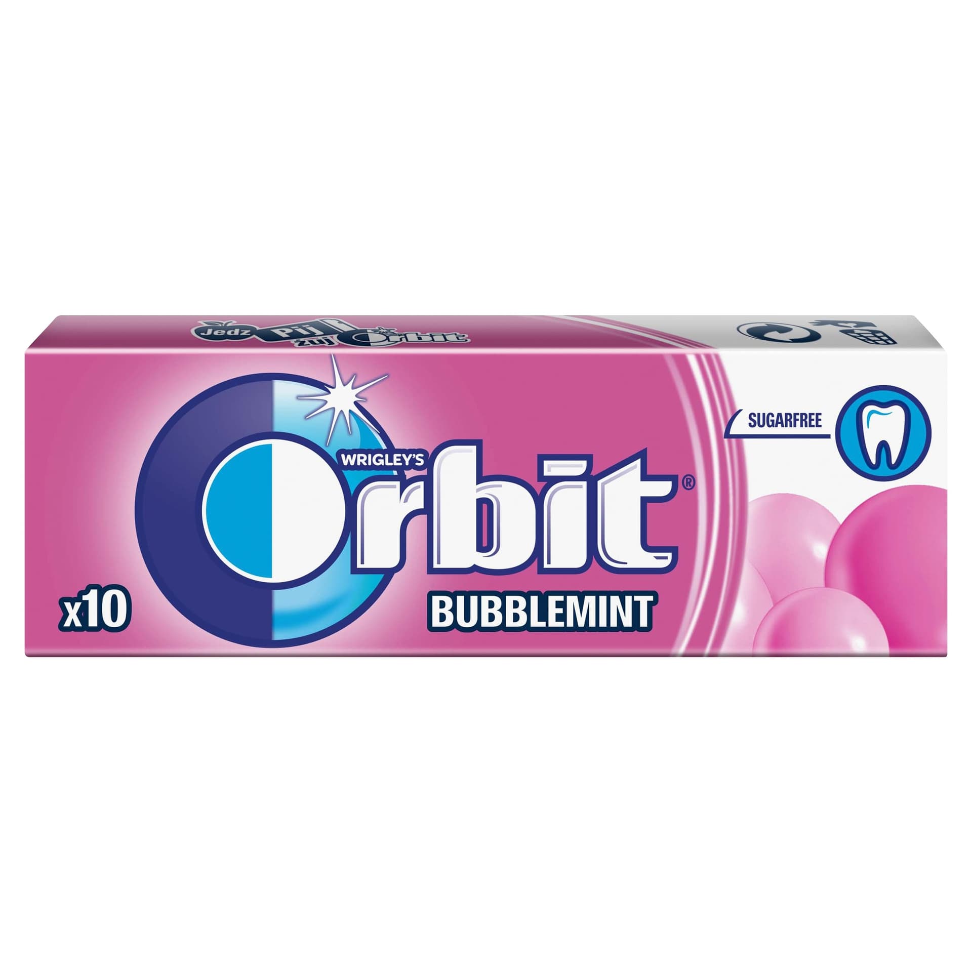 Orbit Bubblemint guma do żucia bez cukru 10 drażetek