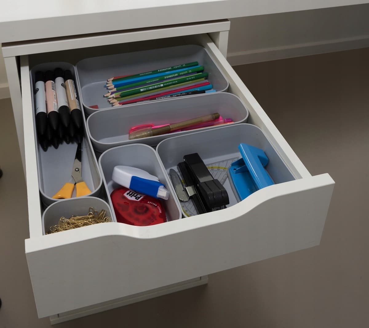 Organizer do szuflady Informacja XL