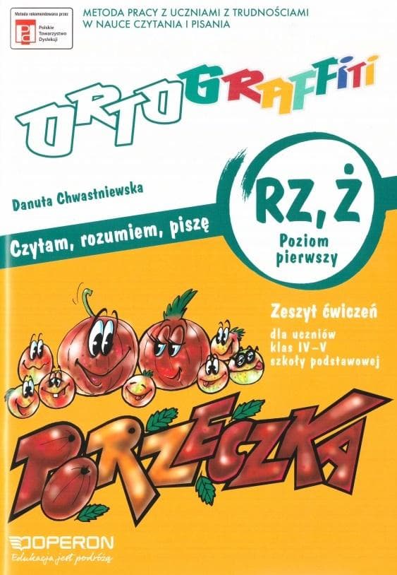 Operon Ortograffiti: Ćwiczenia pisowni rz ż, klasa 4-5, poziom 1