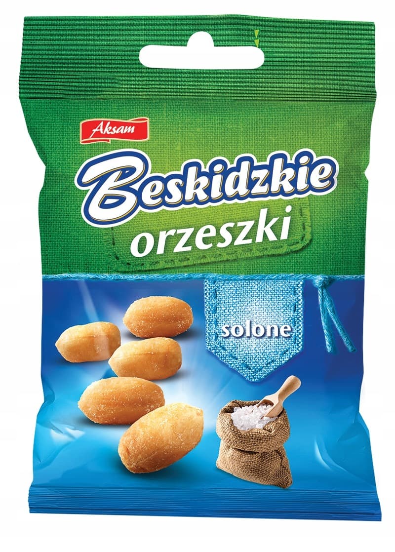 Orzeszki Beskid prażone z solą 70 g