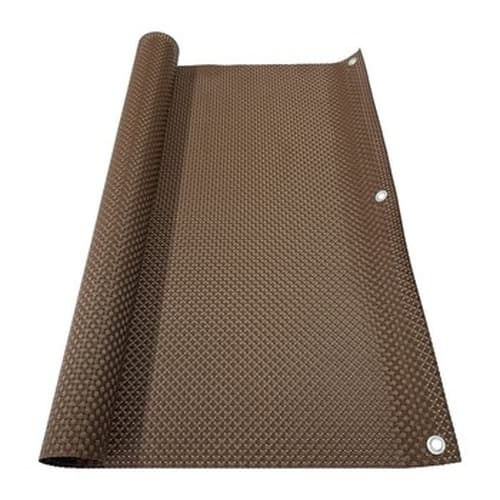 Osłona balkonowa brązowa 0,9 x 3 m