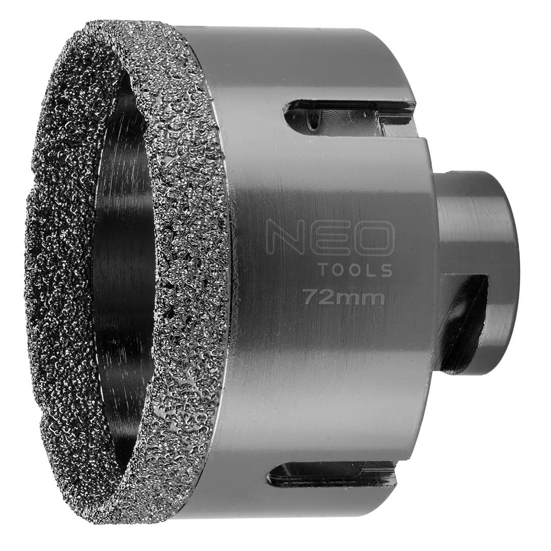 Otwornica diamentowa do wiertarki 72 mm z gwintem M14