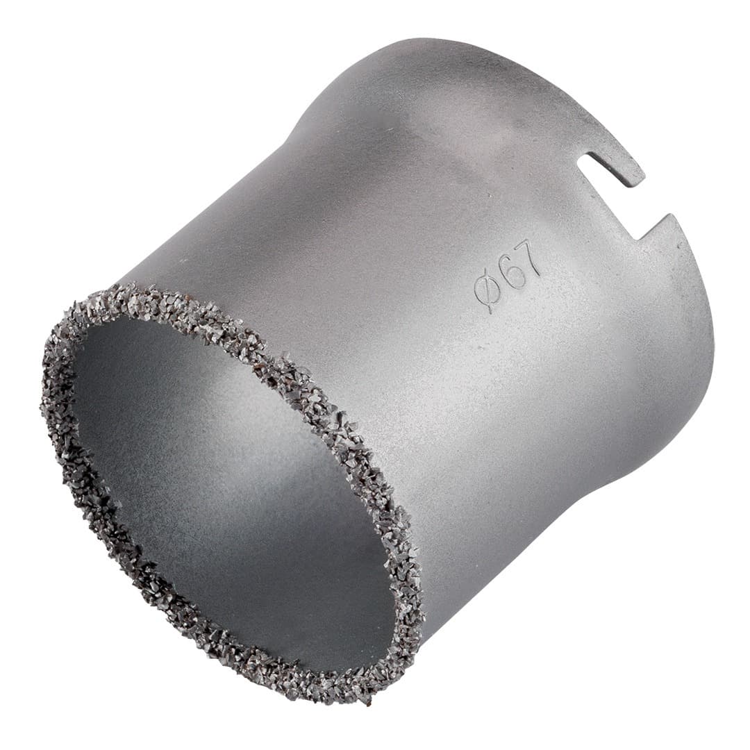 Otwornica wolframowa do cegieł pustaków betonu 67 mm