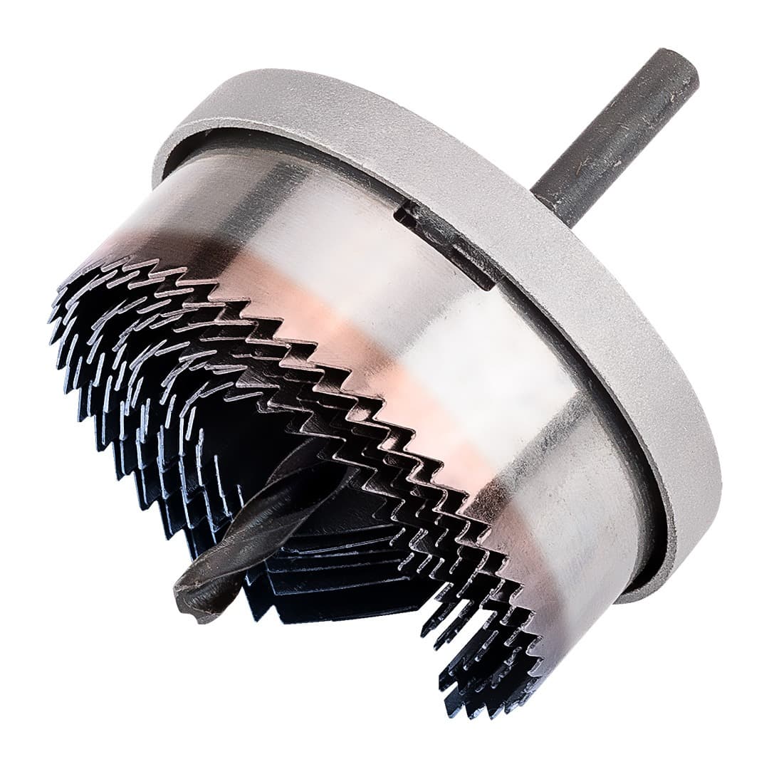 Otwornice do drewna 26-63 mm, wysokość 25 mm, zęby hartowane, zestaw 7 sztuk