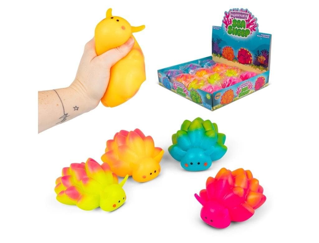 Miękka owieczka morska zabawka sensoryczna antystresowa