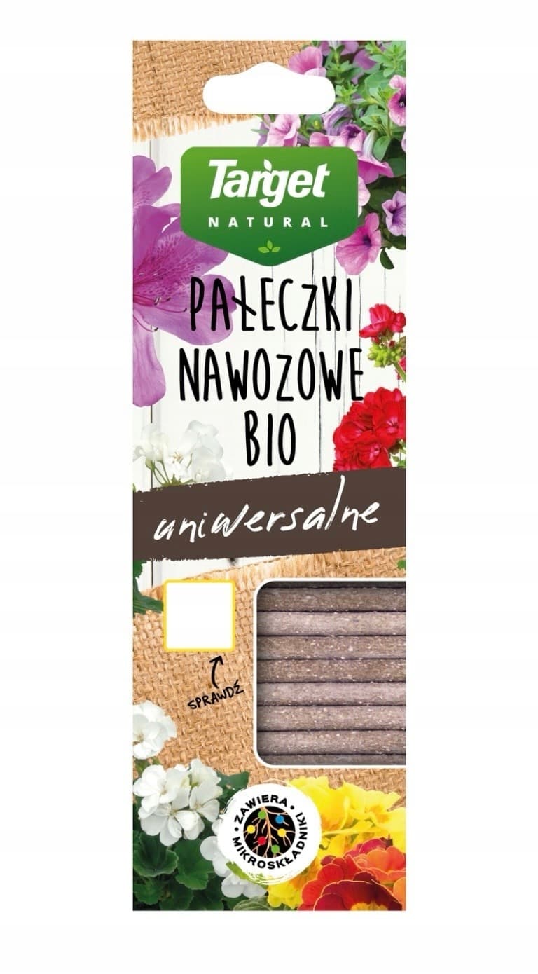 Pałeczki nawozowe BIO do roślin