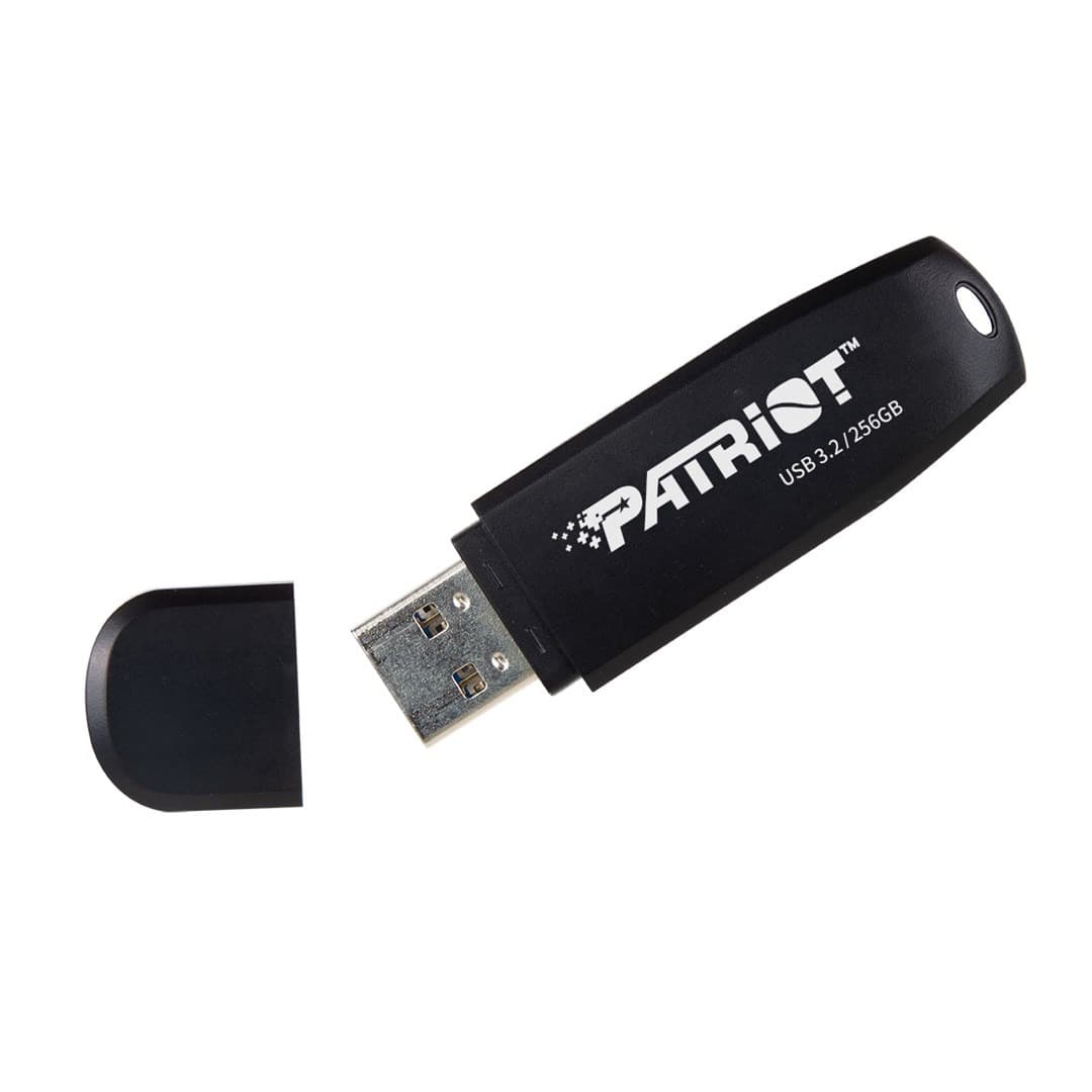 Pamięć USB Patriot Core 256 GB Type-A USB 3.2 Gen 1 do 80 MB/s czarna