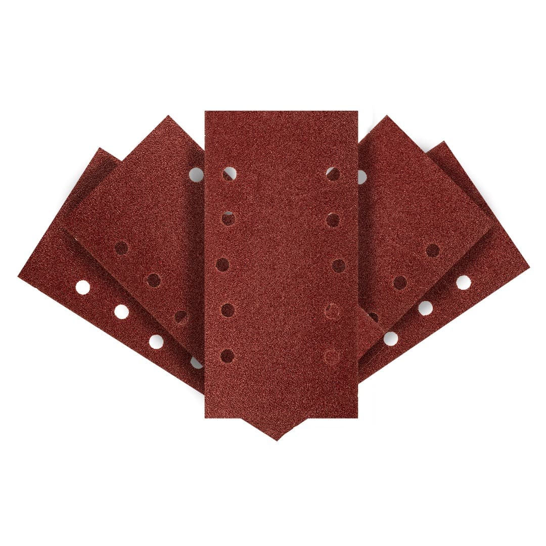 Papier ścierny na rzep 115 x 230 mm, gradacja K40, 5 sztuk