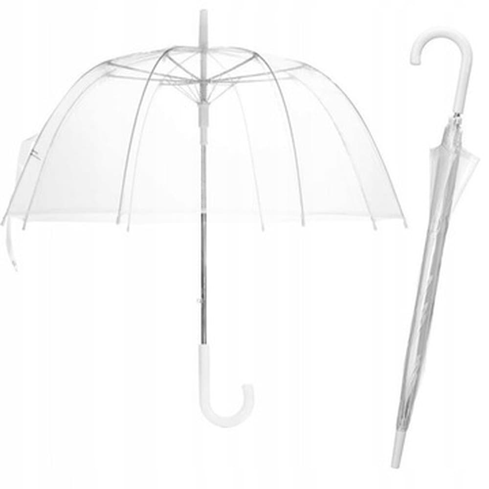 Parasol damski czerwony składany do torebki