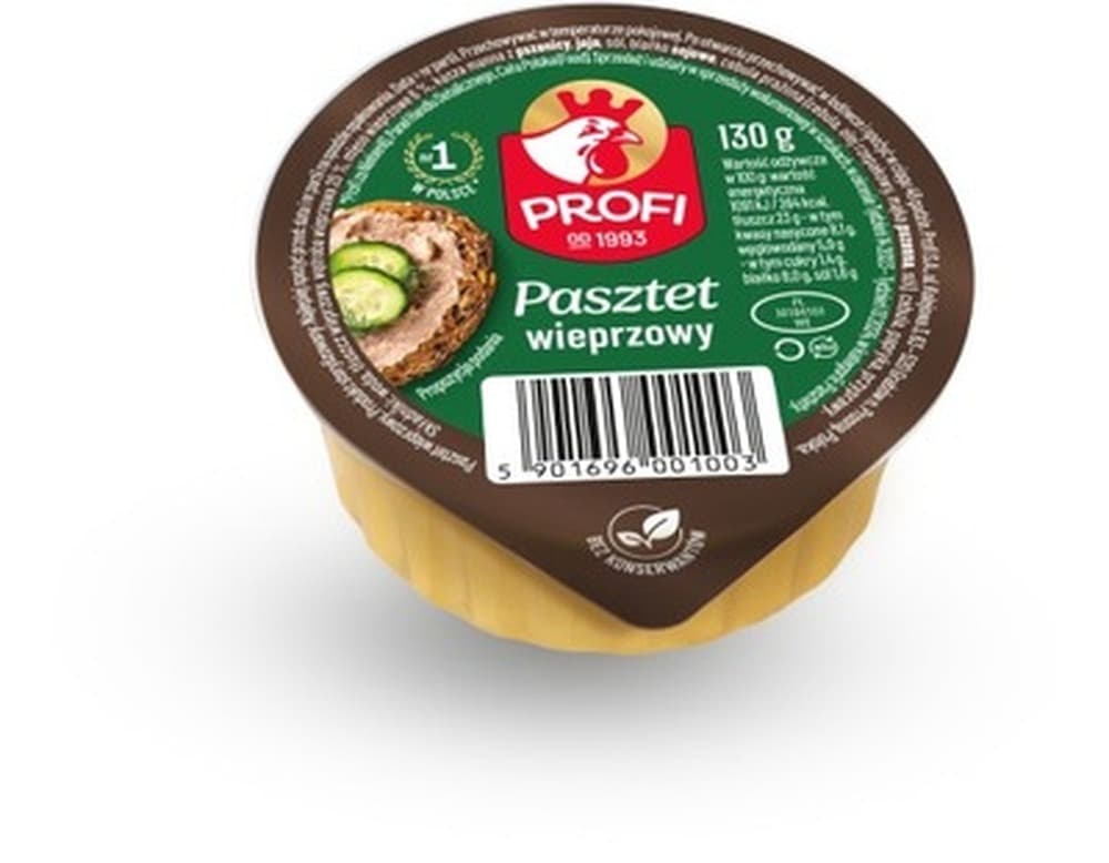 Pasztet wieprzowy wędzony Profi 130 g