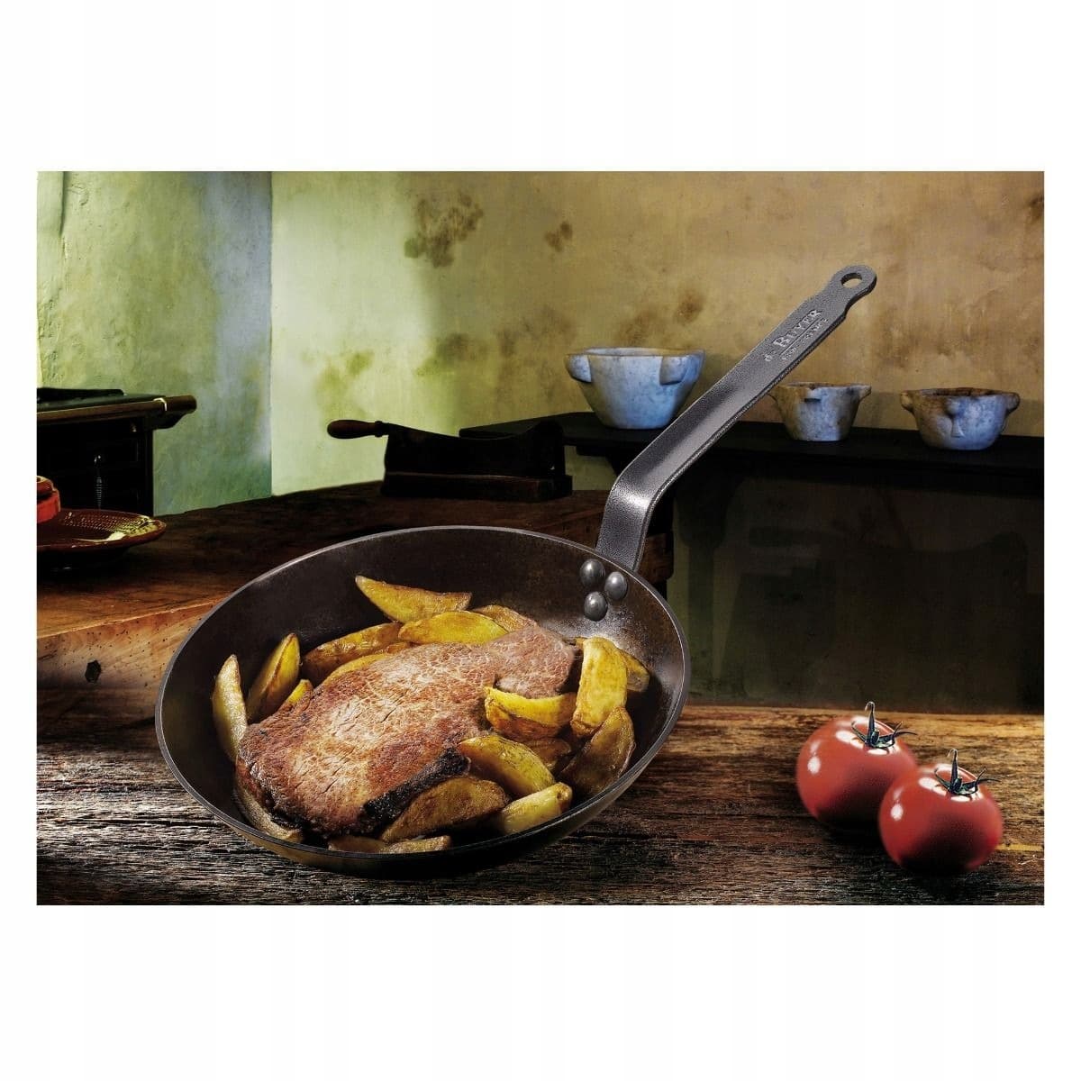 Patelnia aluminiowa Carbone Plus 24 cm