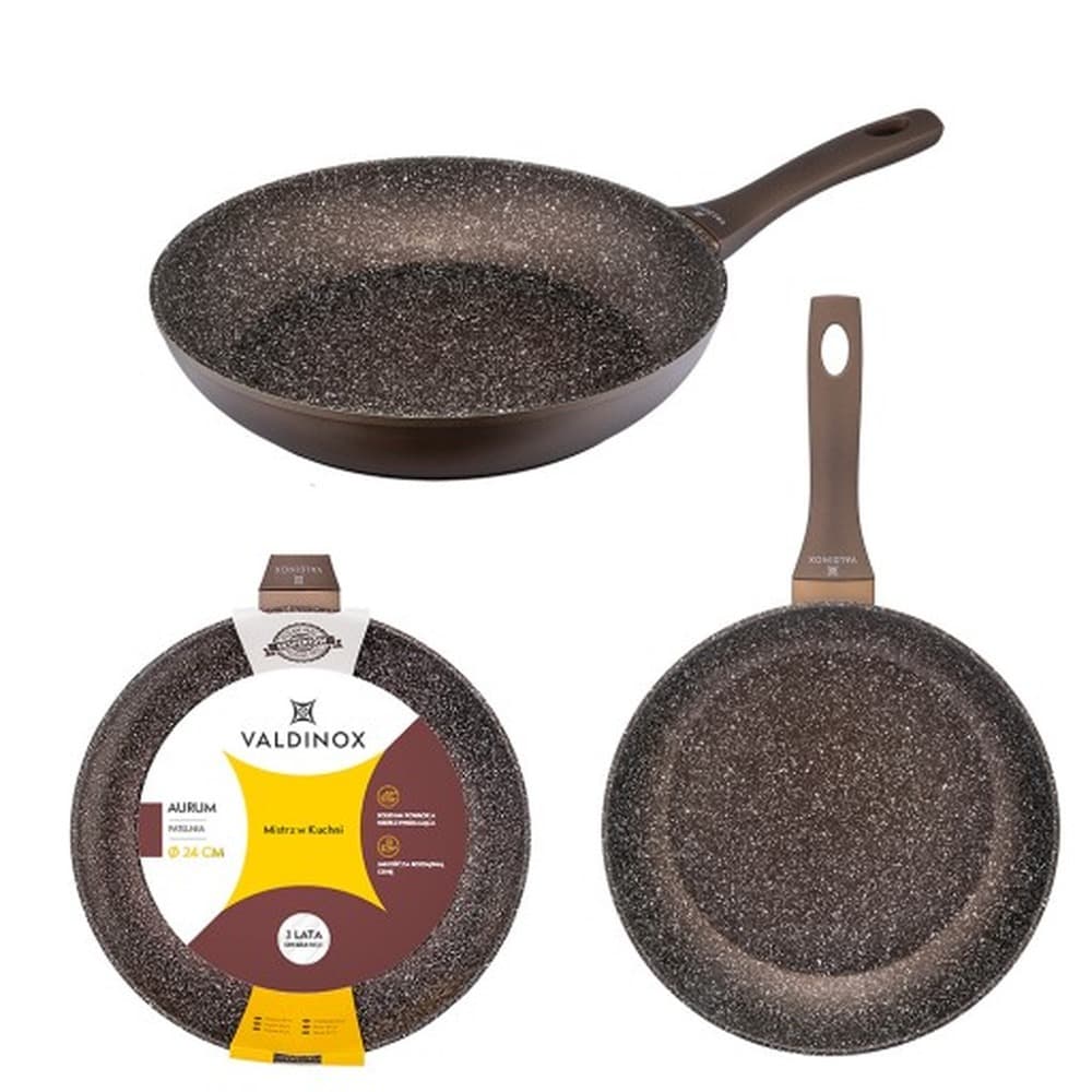 Patelnia aluminiowa Valdinox Aurum 24 cm