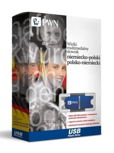 Pendrive z multimedialnym słownikiem niemiecko-polskim PWN 8GB