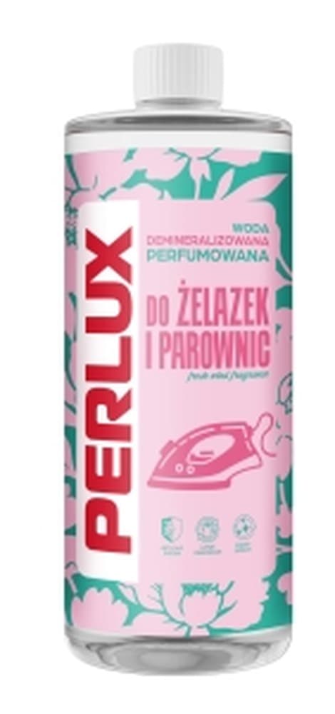 Perlux woda destylowana do żelazek parowych 975 ml
