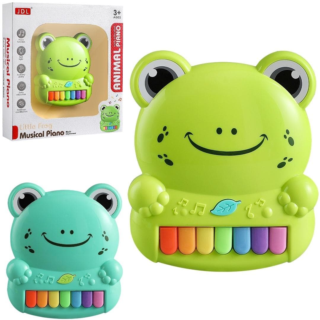 Pianinko muzyczne żaba dla dzieci