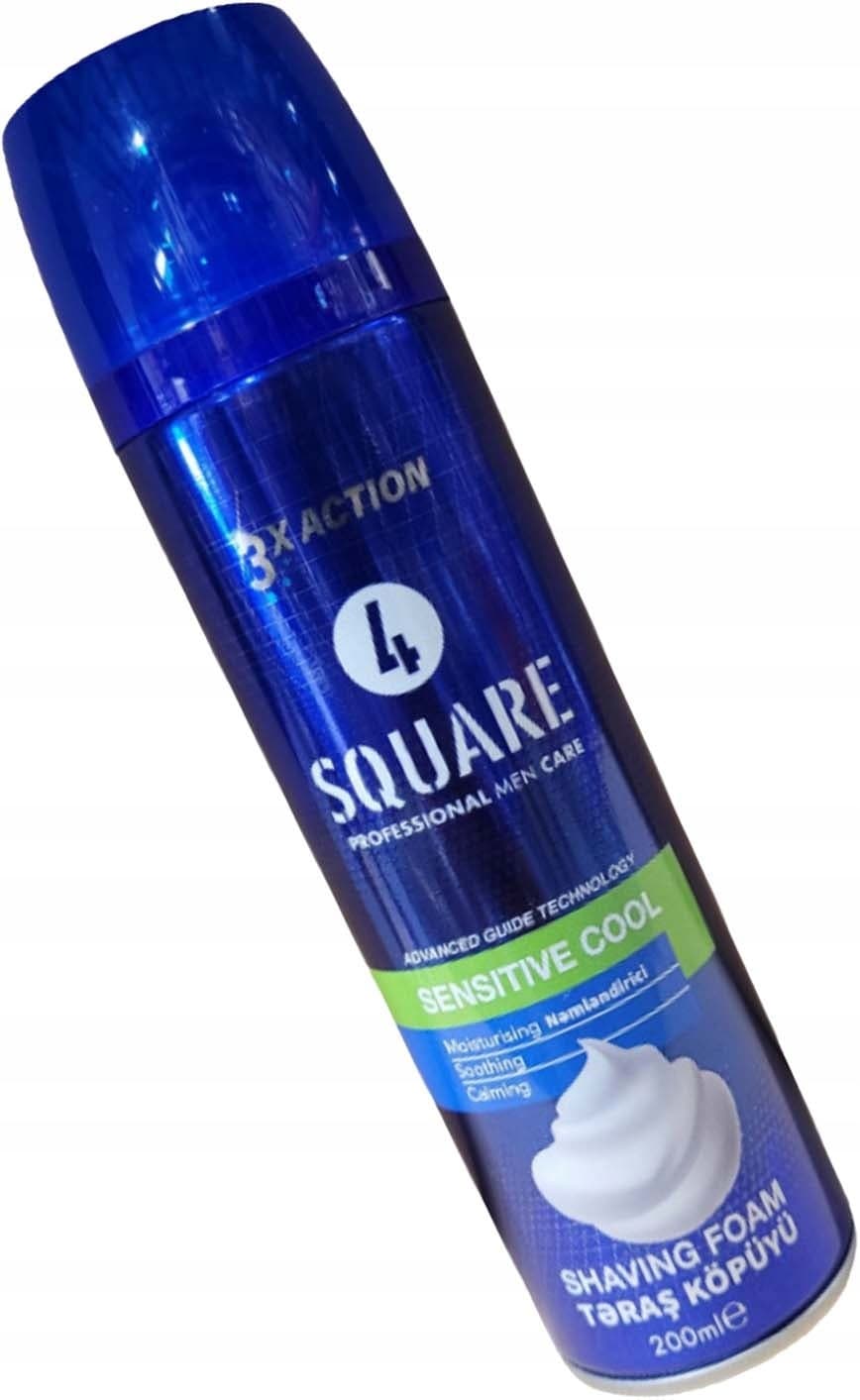 Pianka do golenia Square 4 200 ml dla skóry wrażliwej