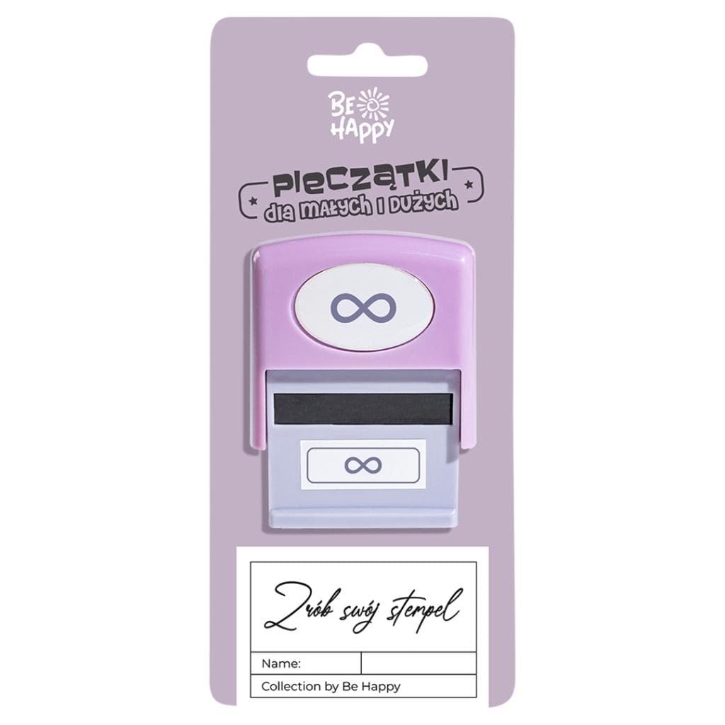 Pieczątka z motywem znaku nieskończoności - idealna do dekoracji