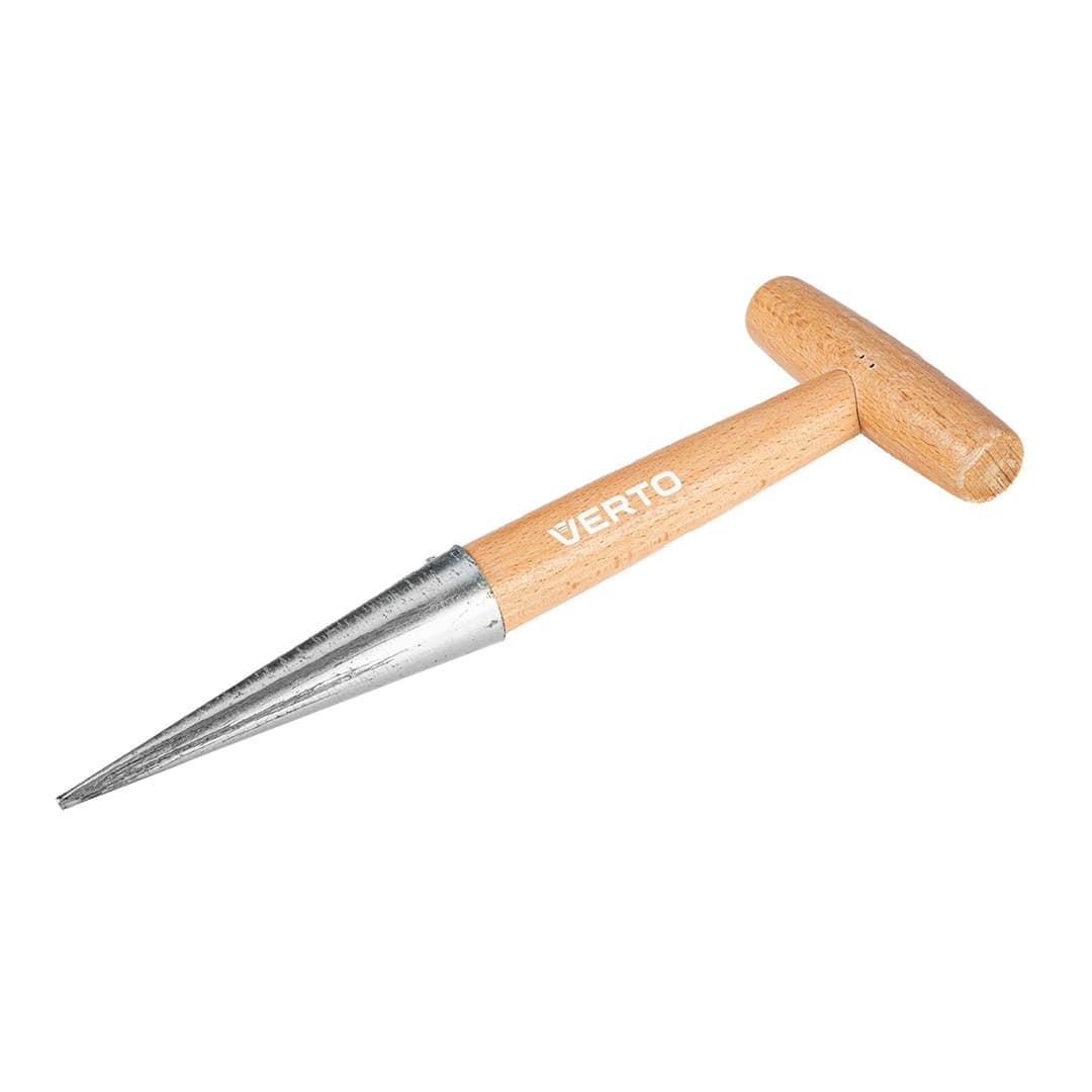 Pikownik do sadzonek z drewnianym trzonkiem