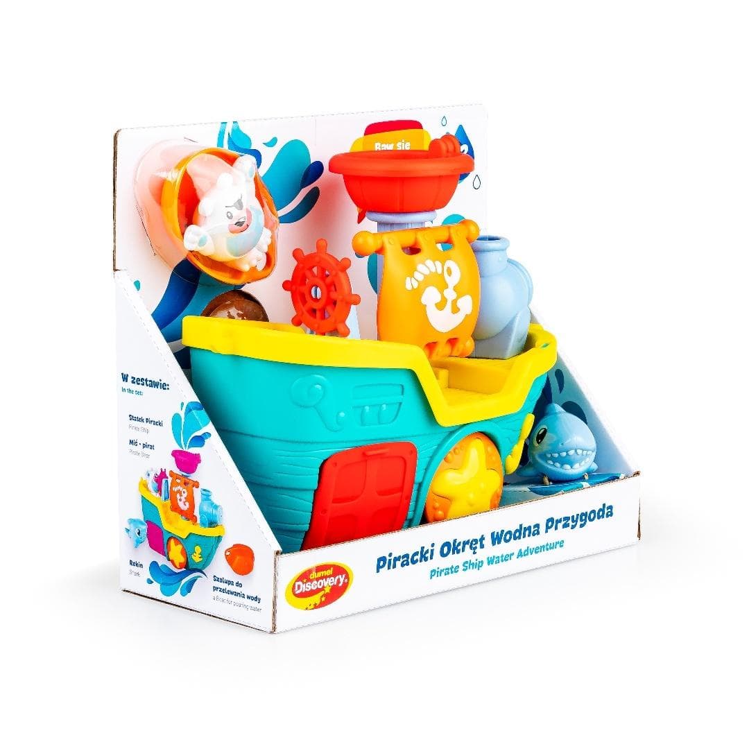 Piracki okręt wodna przygoda z figurkami